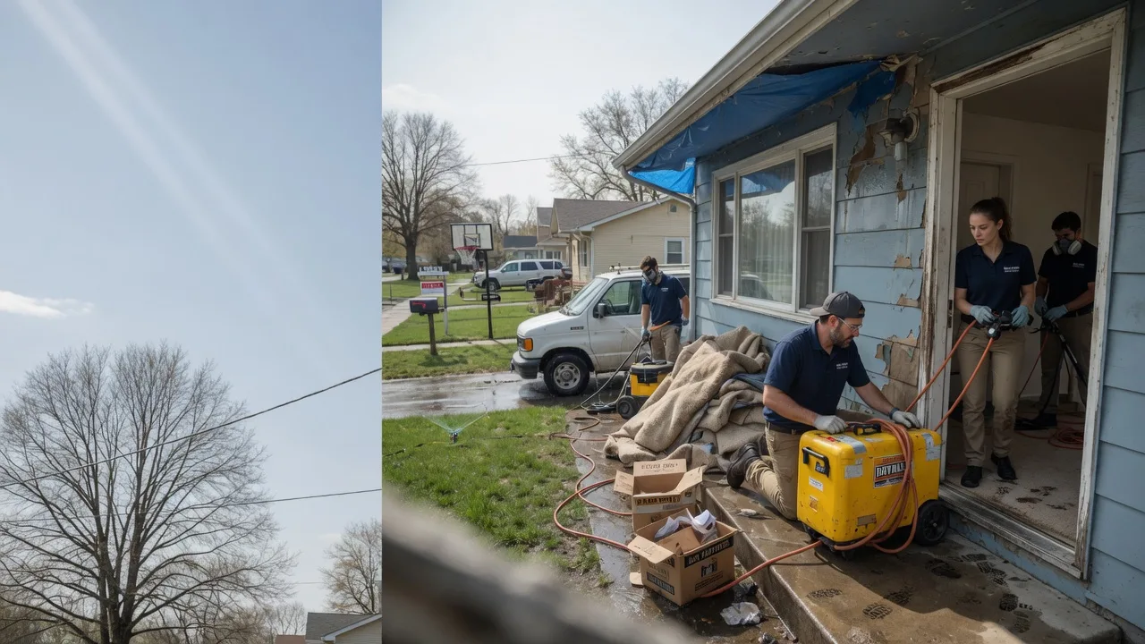 Basement Flood Cleanup in Bancroft, ID near me
